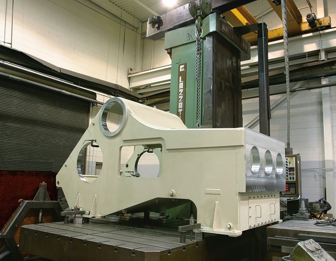 Machining - Oil and Gas - Mud Pump Frame